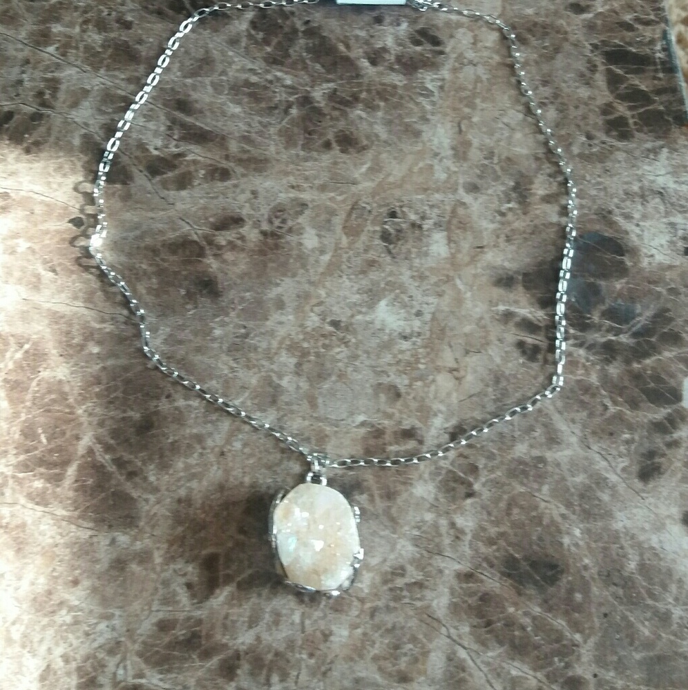 Silver Necklace with Pendant; 20% off 3+ items