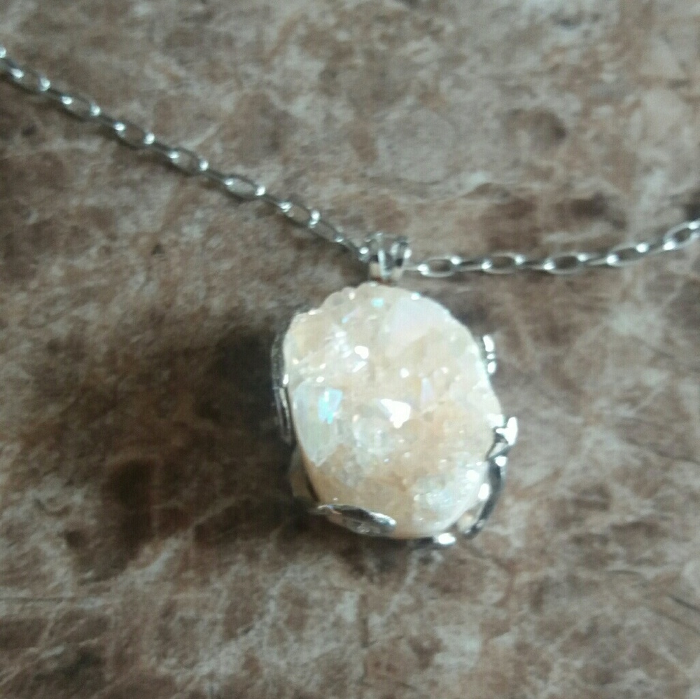 Silver Necklace with Pendant; 20% off 3+ items - Picture 2 of 2