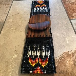 Navajo inspired stretch belt