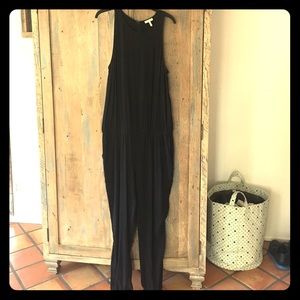 Sleeveless black Joie jumpsuit