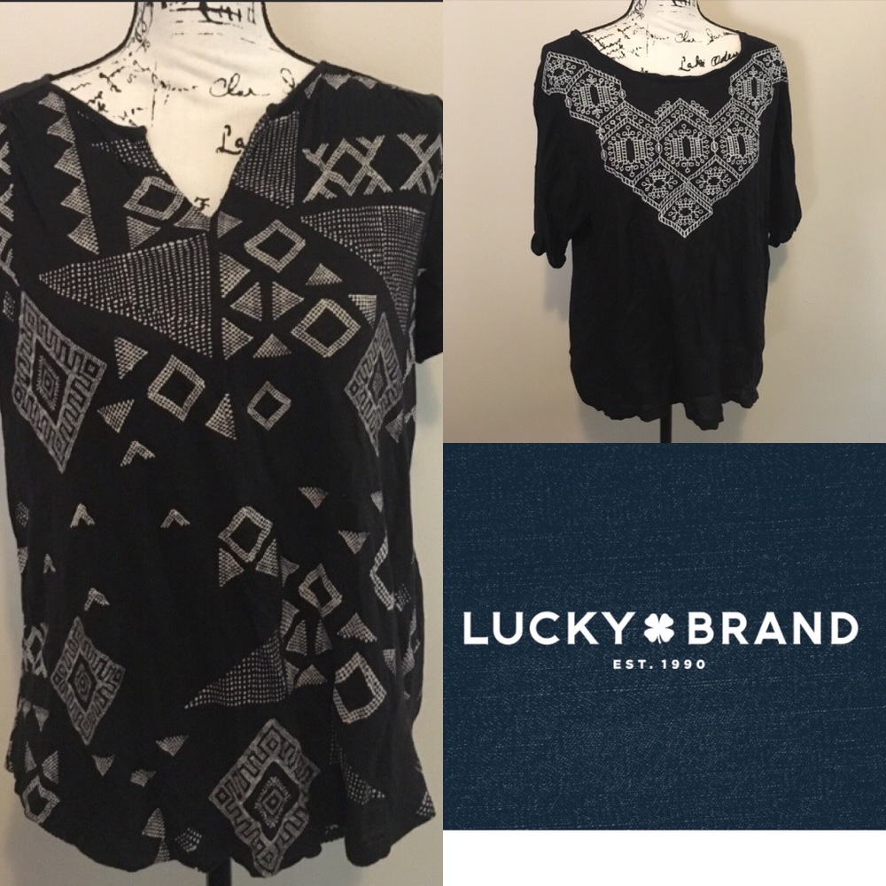2 Lucky Brand Shirts size M