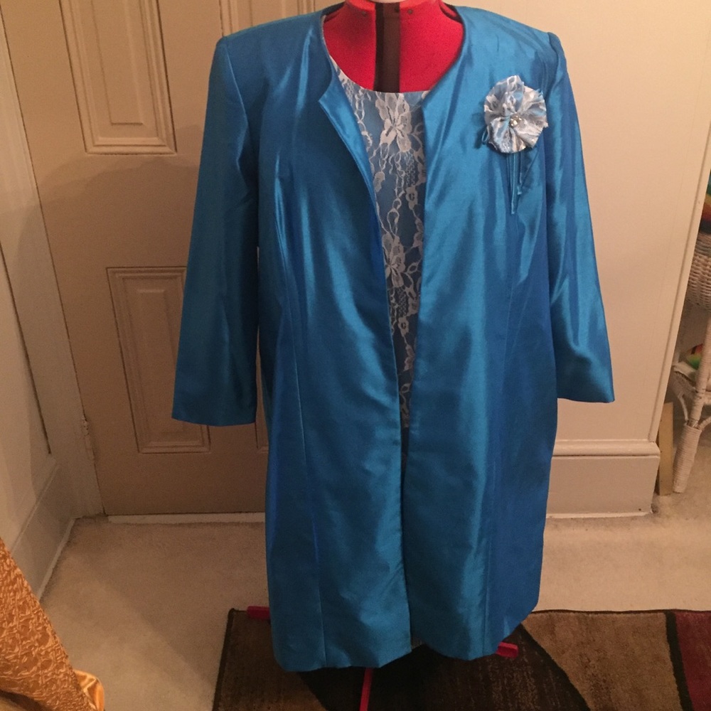 2 piece casual semi dressy dress with jacket