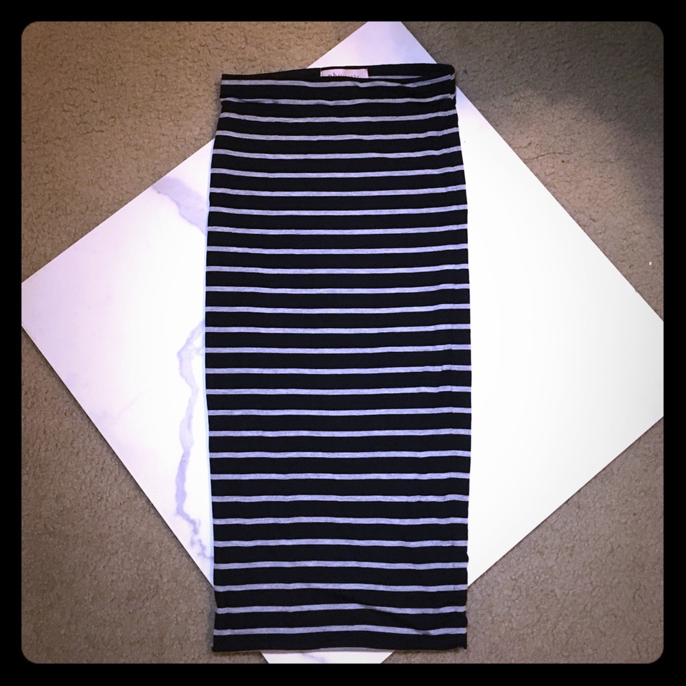 Super soft philosophy pencil skirt, stretchy