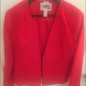 Forever 21 Lined Blazer, Size M in Burnt Orange
