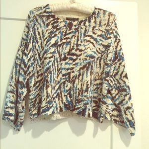 August Silk cropped bolero!!