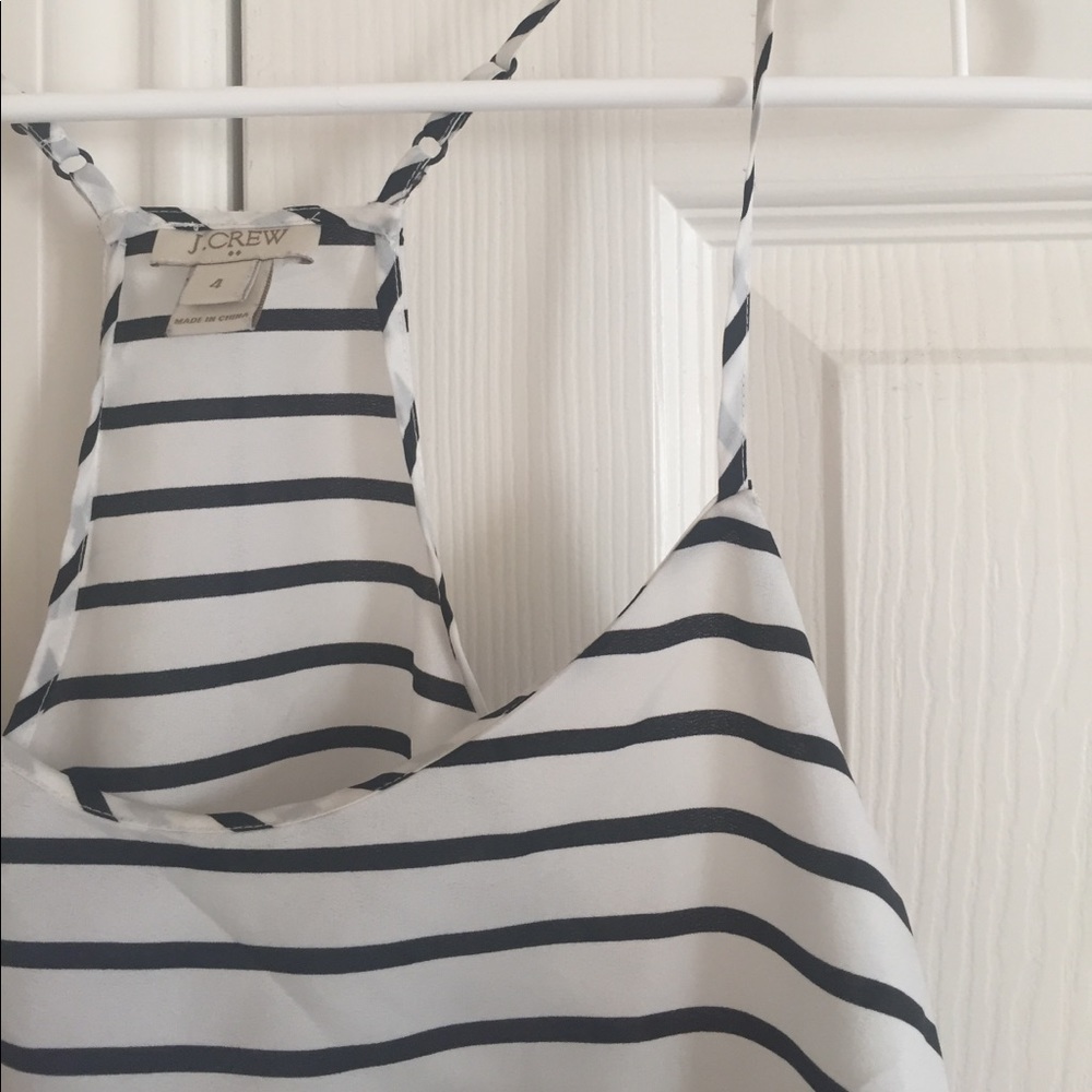 Striped J. Crew Tank