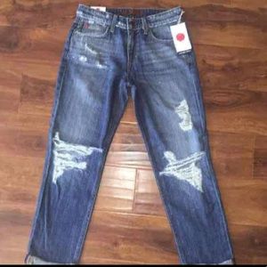 Joes Jeans boyfriend slim crop