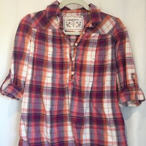 Pink & Purple Plaid Flannel