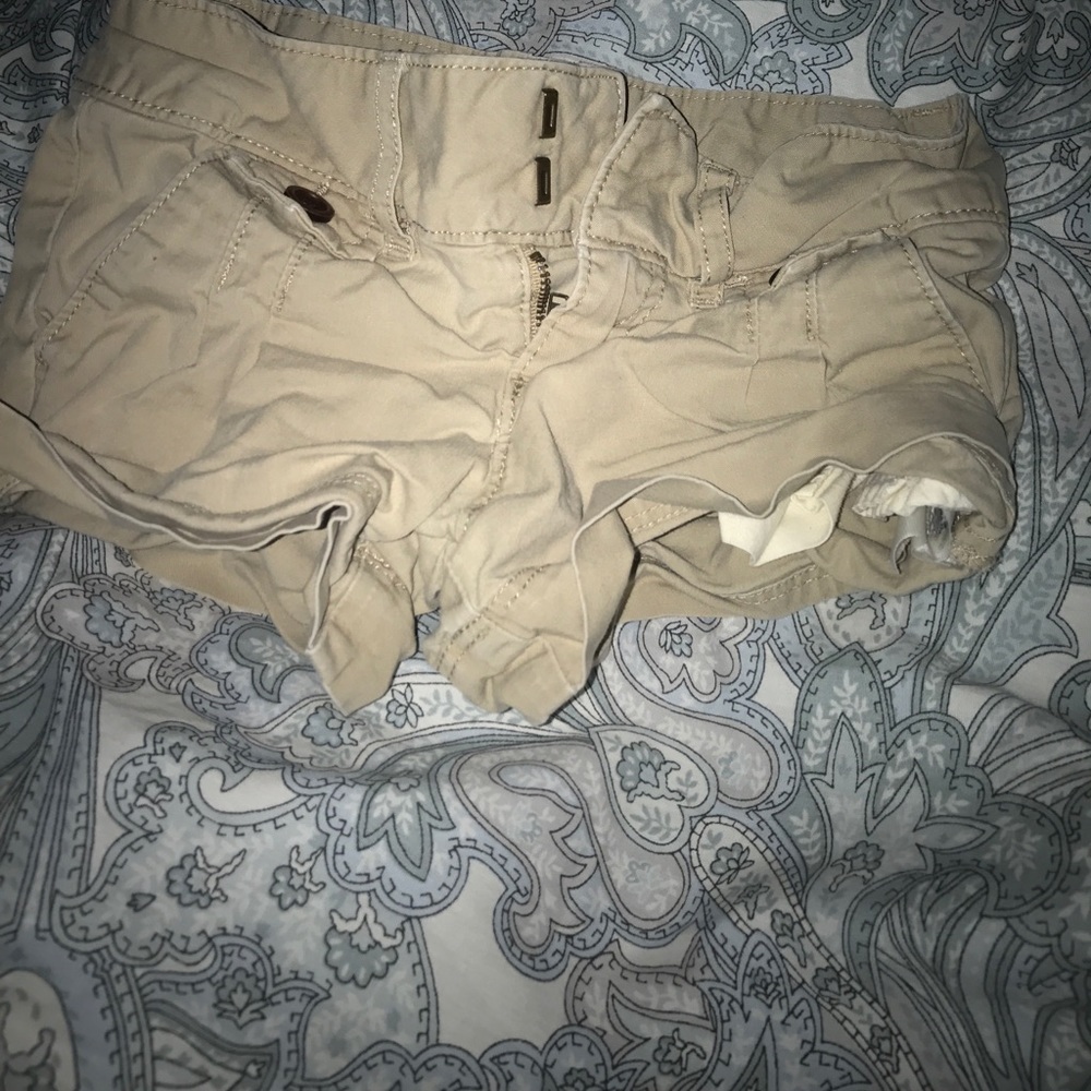 A kids pair of shorts