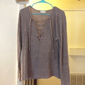 Forever 21 grey sweater