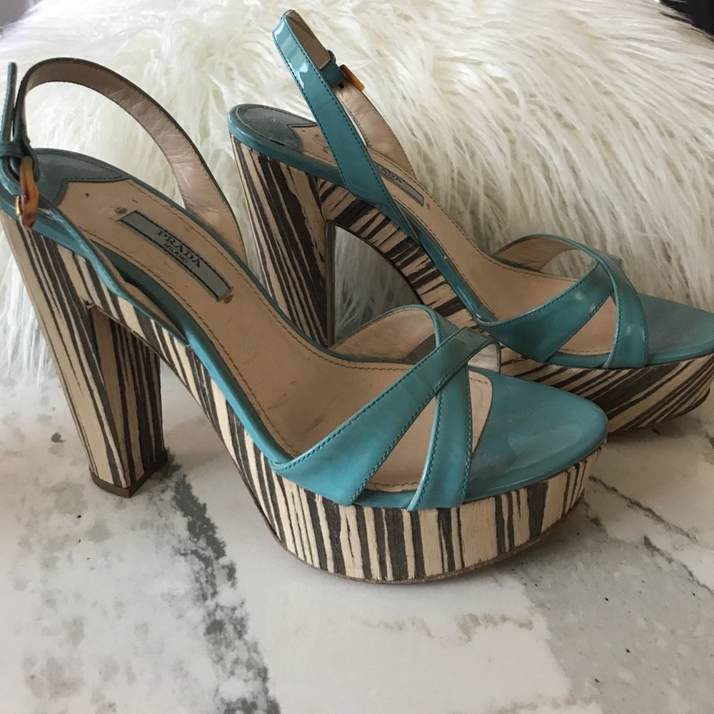 Prada heels!