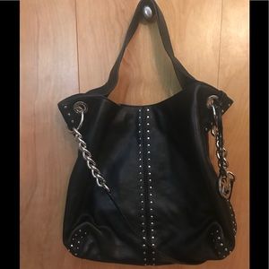 Michael Kors Black studded handbag