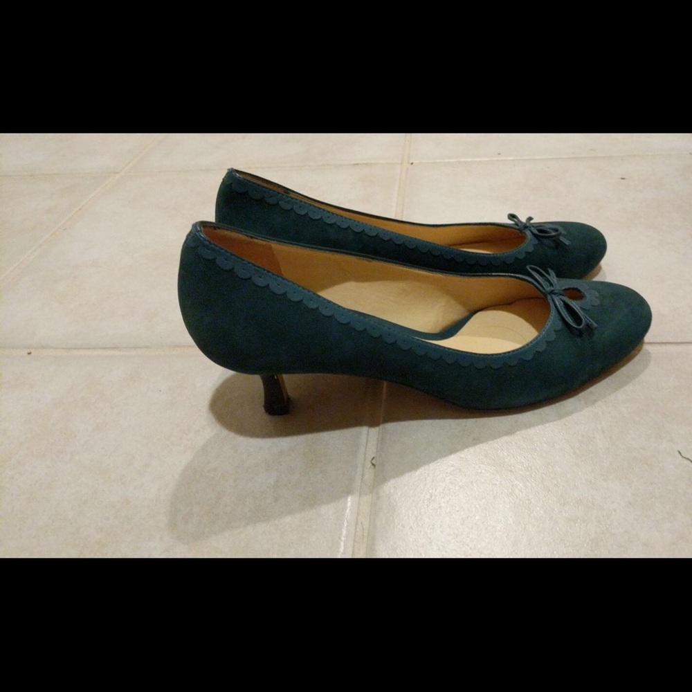 Loft leather heels