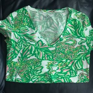 Lily Pulitzer V-Neck T-Shirt