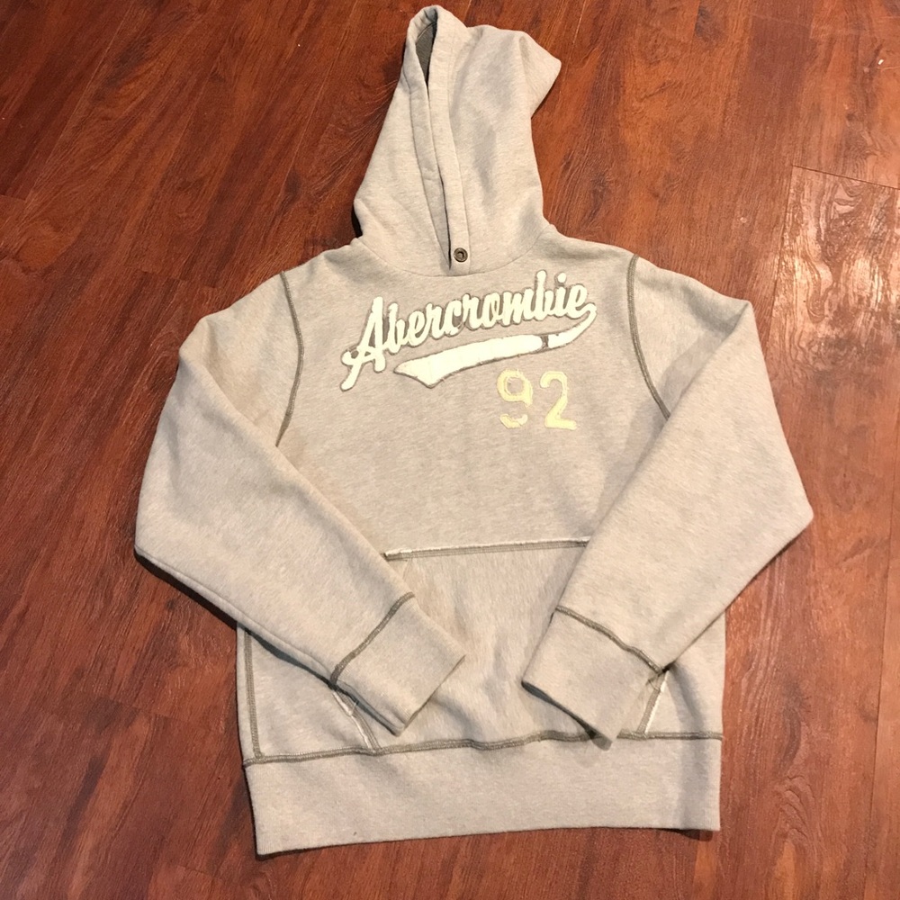 Abercrombie gray hoodie