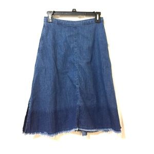 Midi Jeans Skirt