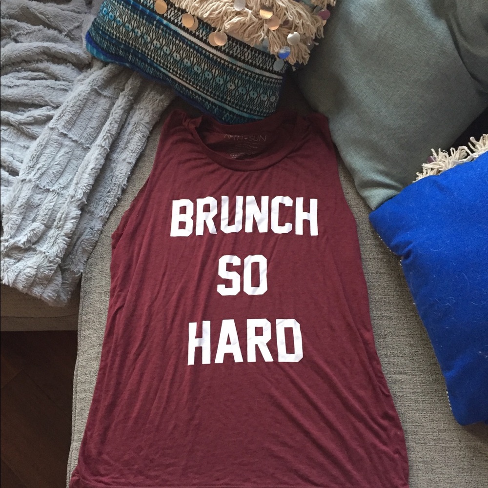 Brunch muscle tee