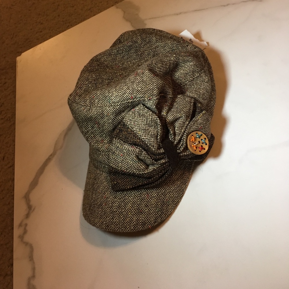 Brown bow Cadet hat