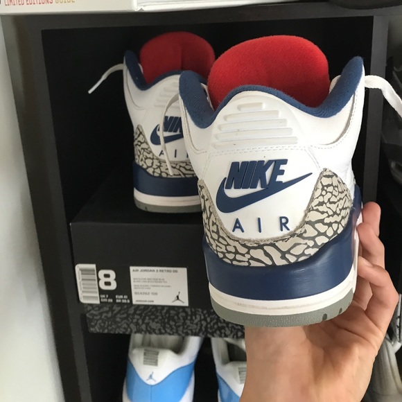 Jordan 3 Retro (true blue) size 8