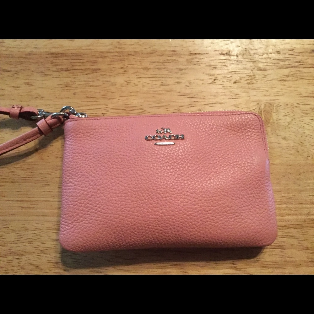 Coach Pink Wristlets