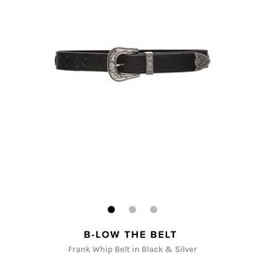 B-Low the Belt Frank Whip Belt Small