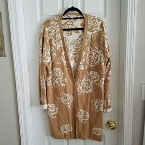 Isaac Mizrahi Live! Plus size Rose Cardigan Isaac Mizrahi Live! Plus size Rose Cardigan