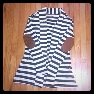 NWOT Striped light cotton/ polyester blend sweater NWOT Striped light cotton/ polyester blend sweater