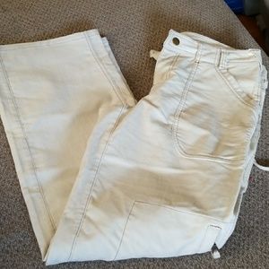 Athleta cream/off white corduroy pants size 10 Athleta cream/off white corduroy pants size 10