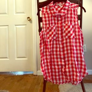 Red Gingham Shirt