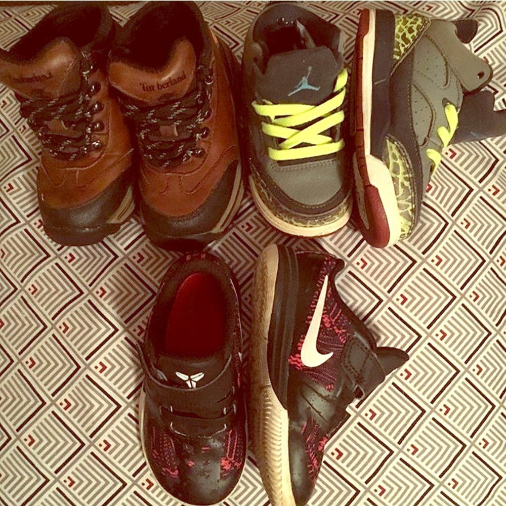 SOLD-Size 7c Lot; 2 shoe 1 boot