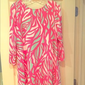 NWT Lilly Pulitzer Ophelia dress in Papya Playa