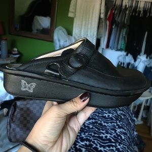 Alegria black non slip Seville shoes