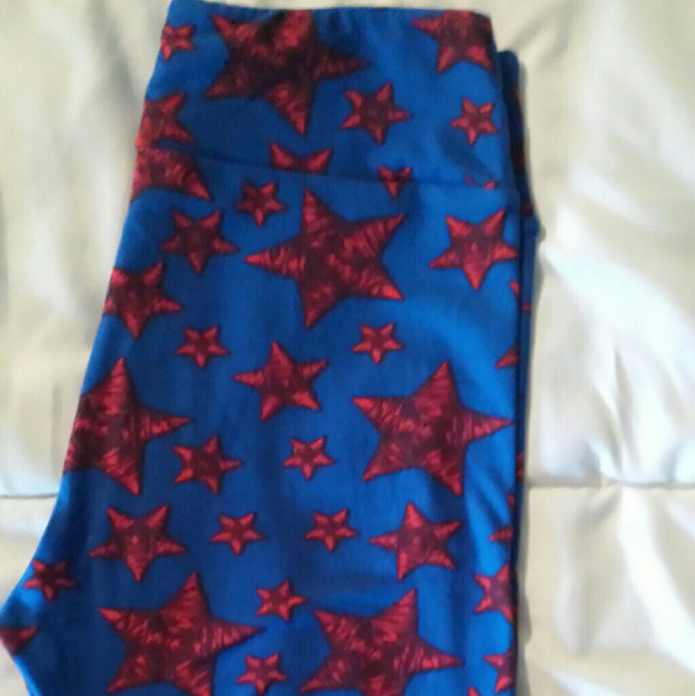 New, Americana, OS leggings, LulaRoe