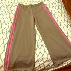Adidas light brown and magenta leggings!! Adidas light brown and magenta leggings!!