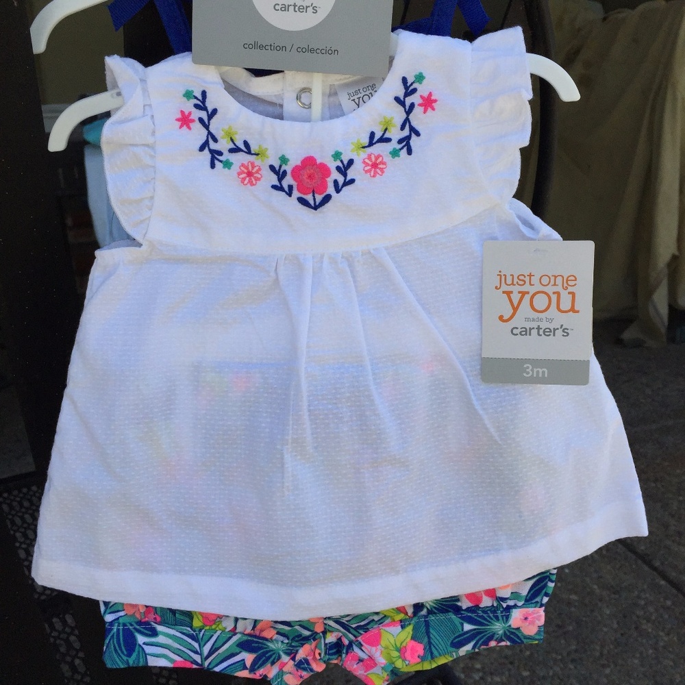 NWT 3 Piece Carter's Sun outfit 3 Month