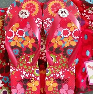 BRIGHTON FLIP FLOPS BNWT with dust bag
