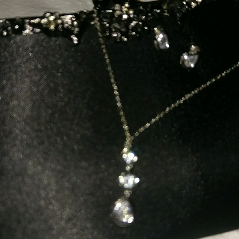 Silver Three Necklace and Earrings - Picture 4 of 6
