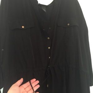 Lane Bryant utility style drawstring dress.