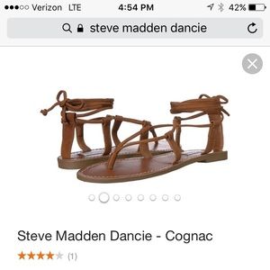 Steve Madden Dancie gladiator sandals TAN