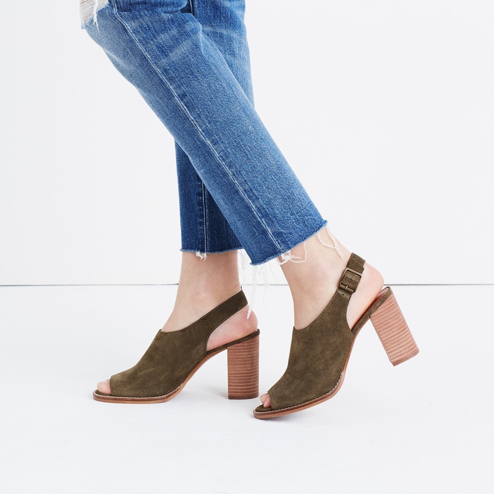 🎊HP 🎊Madewell the cary sandal in suede