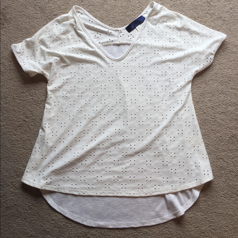 Francesca's: white high low top