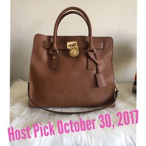 Michael Kors Large Saffiano Leather Hamilton