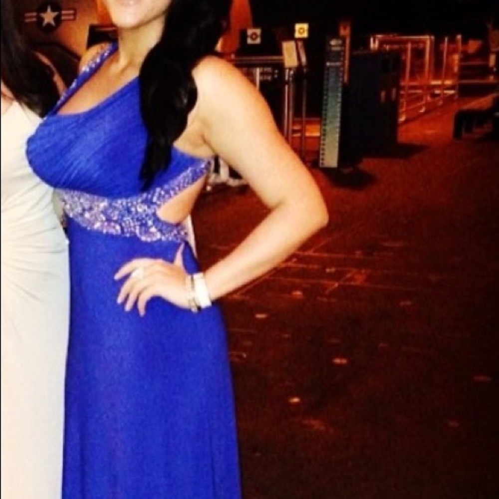 Royal Blue Gown