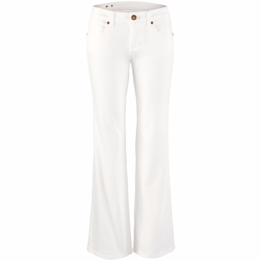 cabi White Wide Leg Jean- NWT