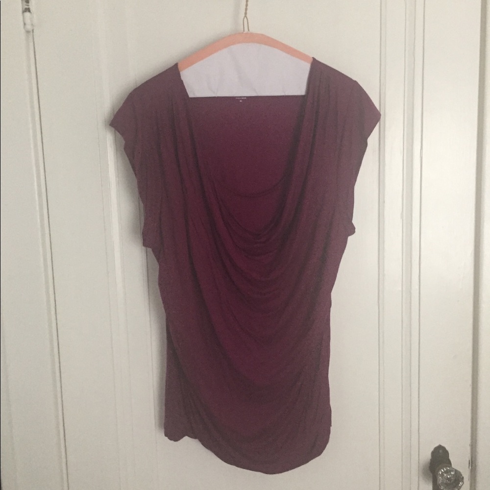 Cute Drape Front Top