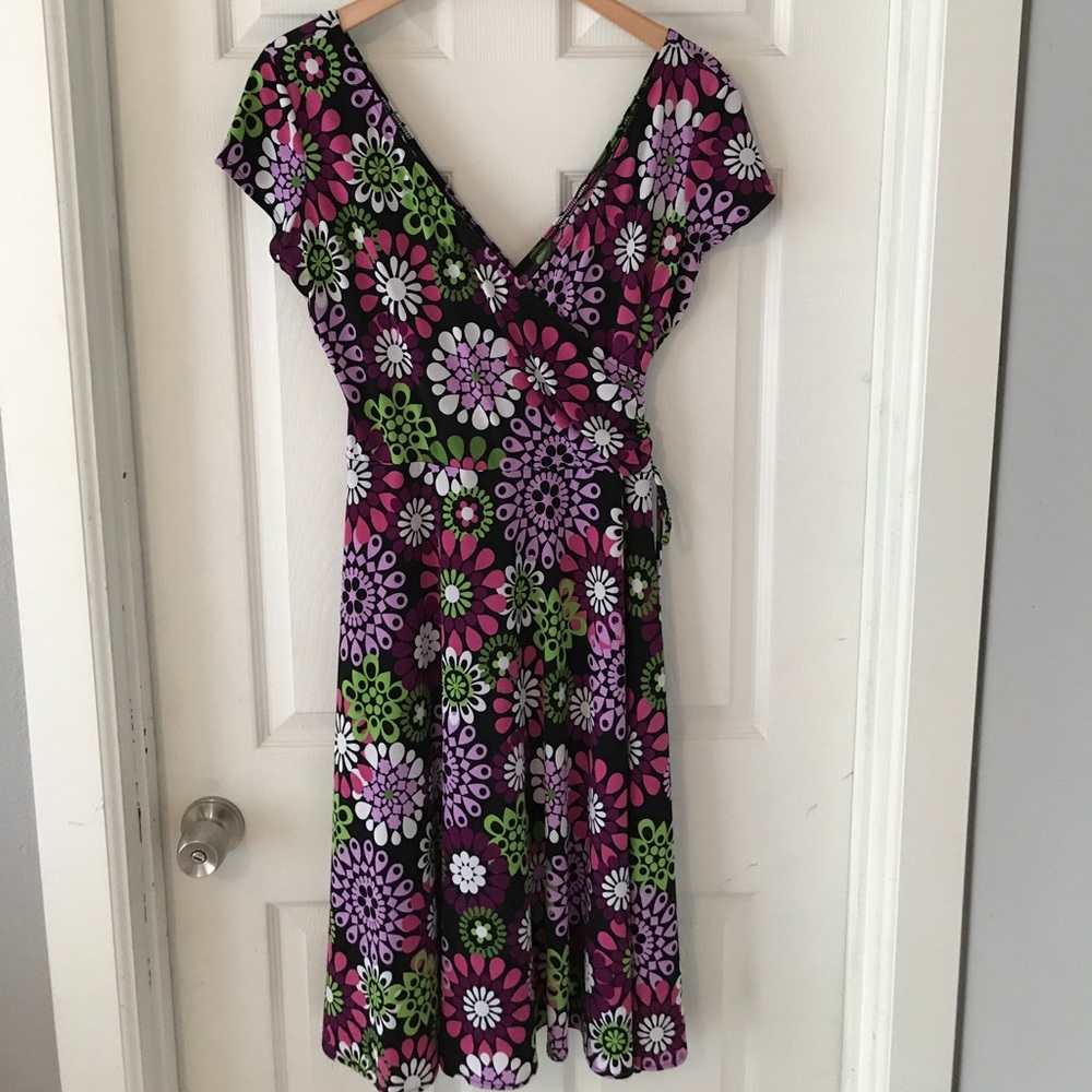 Women's beautiful floral dress