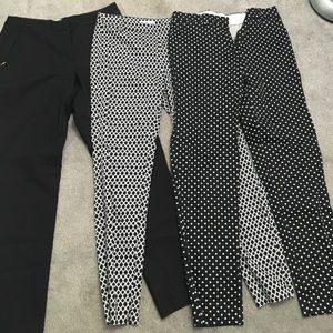 3 H&M skinny pants. $10 for all three size 6