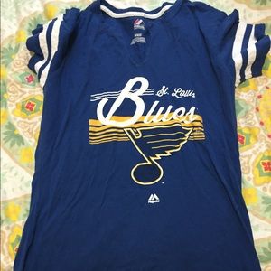 Blues shirt