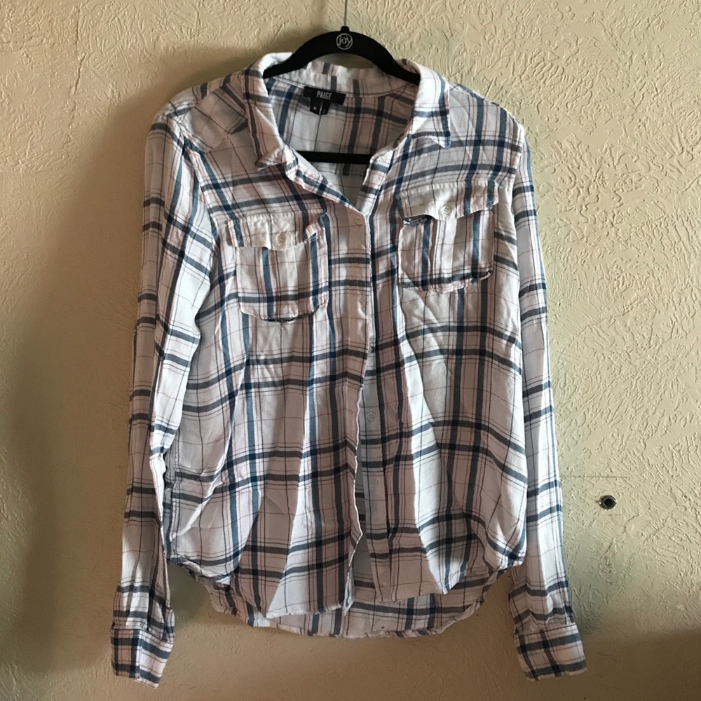 Paige Flannel Button Down