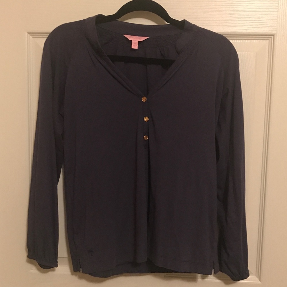 Cotton Elsa in Navy